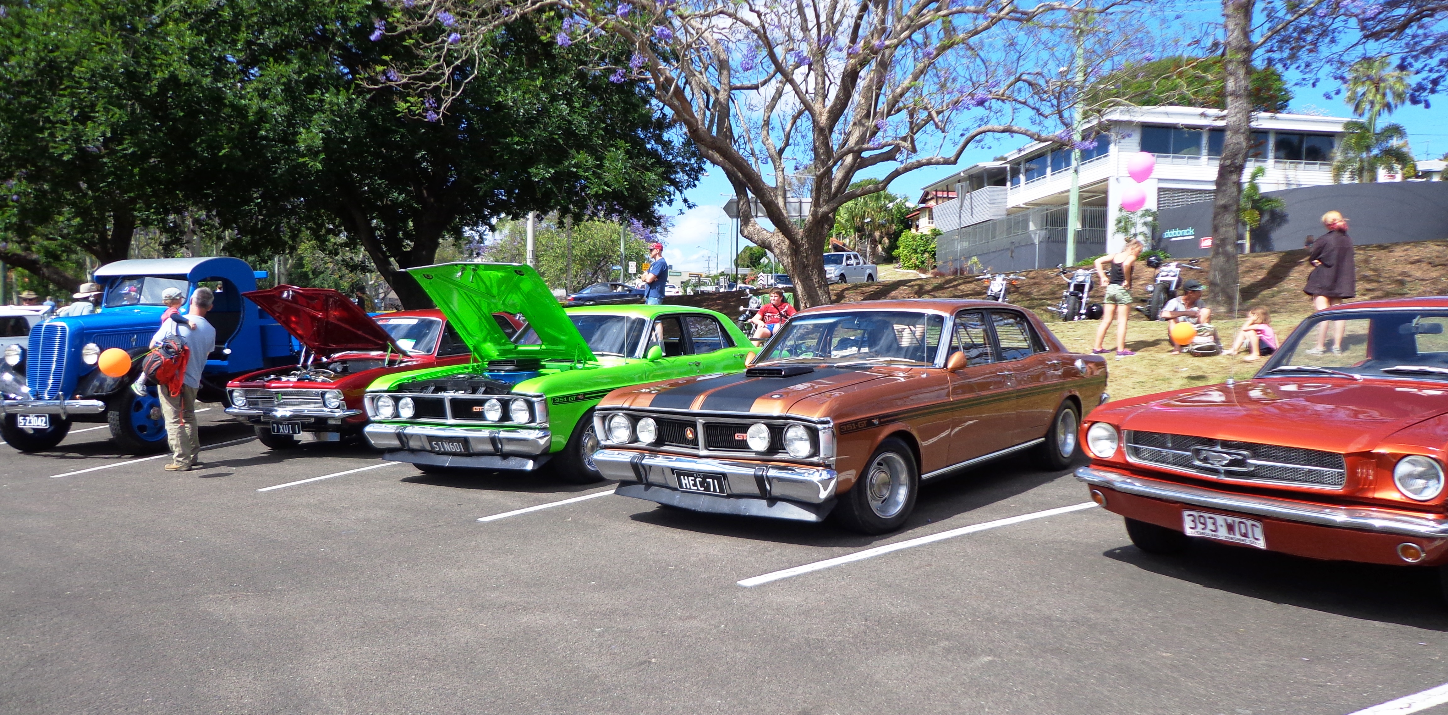 Gympie Goldrush Car Show and Street Parade For Car Lovers