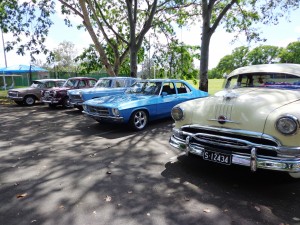 Stopped for morning tea