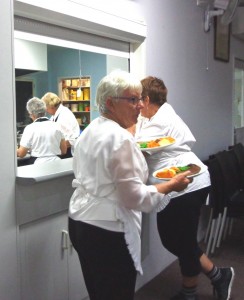 Thanks to the caterers at Southside Bowls Club.