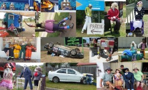 Scarecrows everywhere