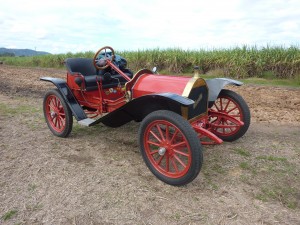 Edgar's Hupmobile ready to roll.